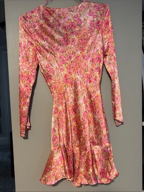 Zara floral dress size medium